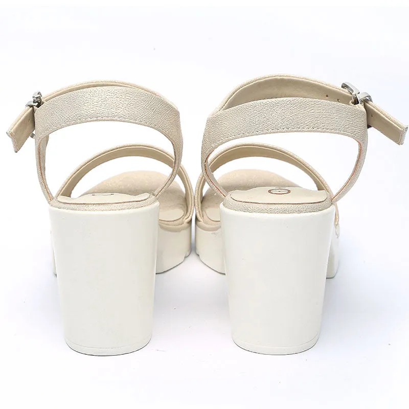 Fashion Ankle Strap High Square Heel Summer Sandals Shoes