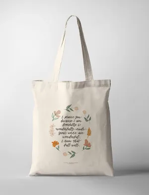 Fearfully and Wonderfully Made {Tote Bag}