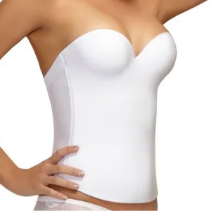 Felina Lingerie Seamless Seamless Corset 7643 Lightweight Bustier, Women’s 38B