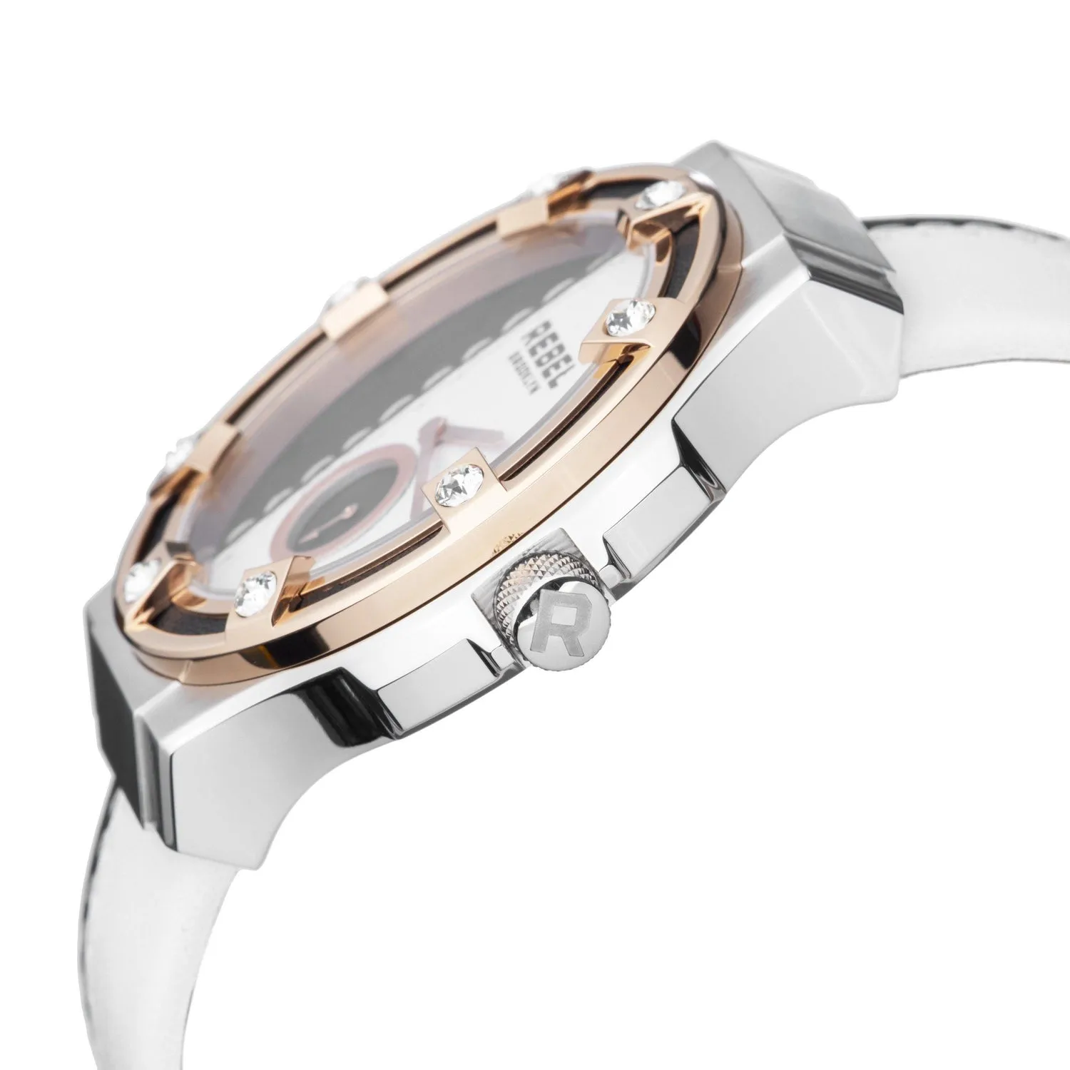 Flatbush Black/White Dial Women's Watch