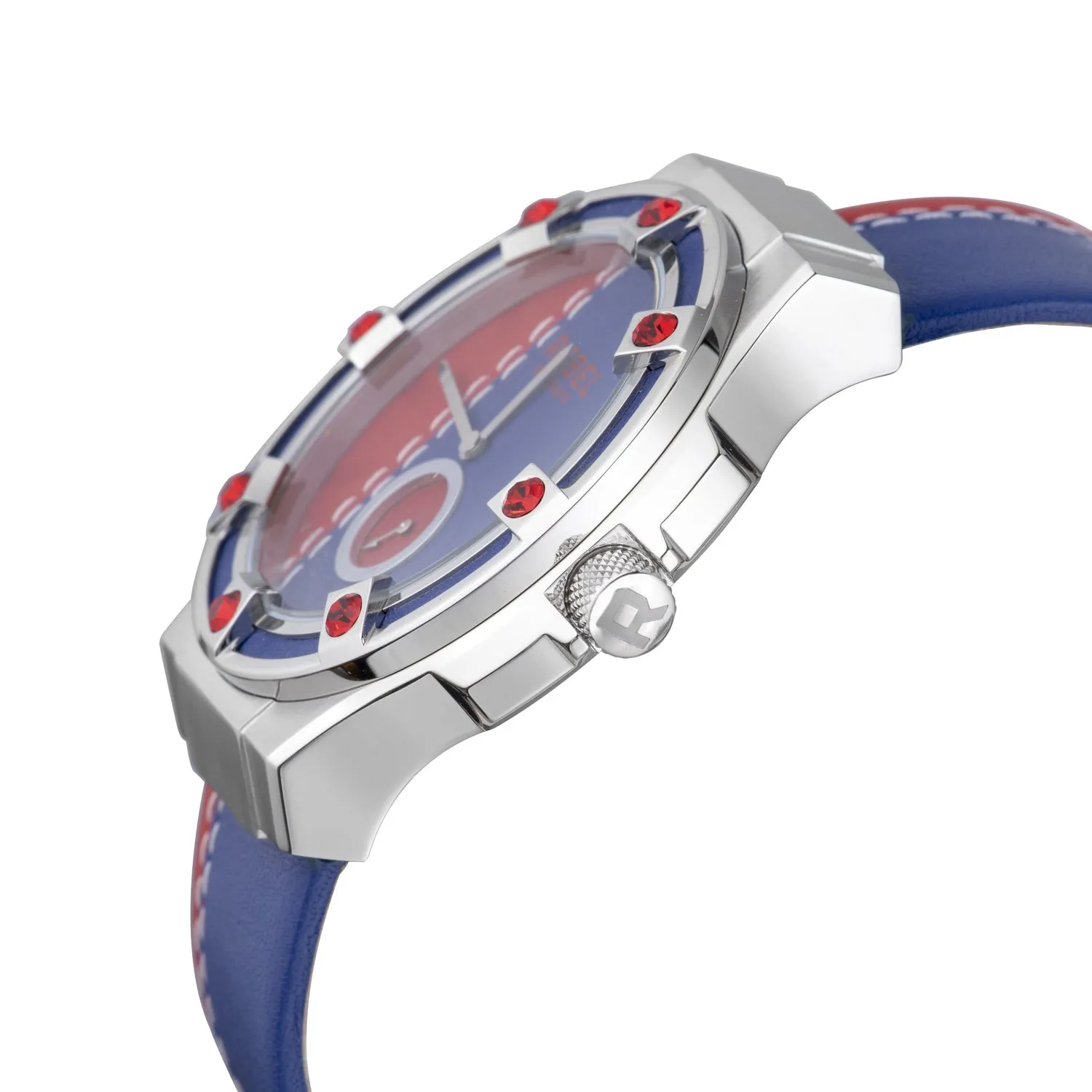 Flatbush Navy/Red Dial Women's Watch