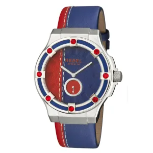 Flatbush Navy/Red Dial Women's Watch