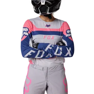 FOX WOMENS FLEXAIR EFEKT JERSEY [PURPLE/PINK]