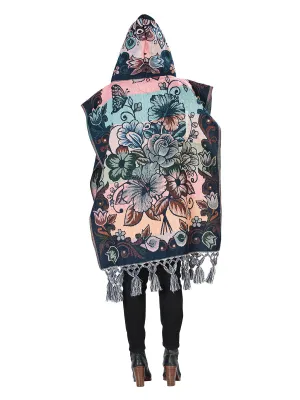 Gaban Artesanal Diseño de Flores para Mujer