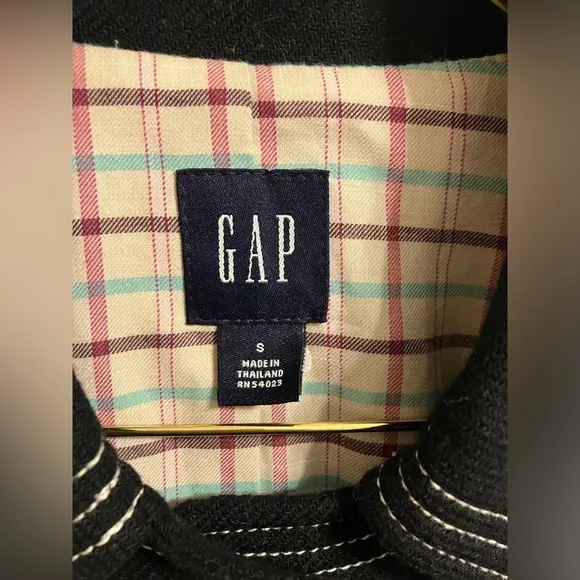 Gap Vintage Wool Blend Coat Womens Size Small Preppy