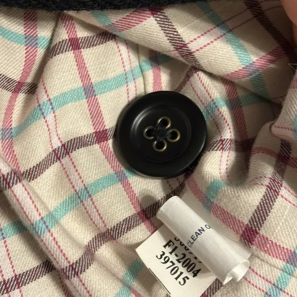 Gap Vintage Wool Blend Coat Womens Size Small Preppy