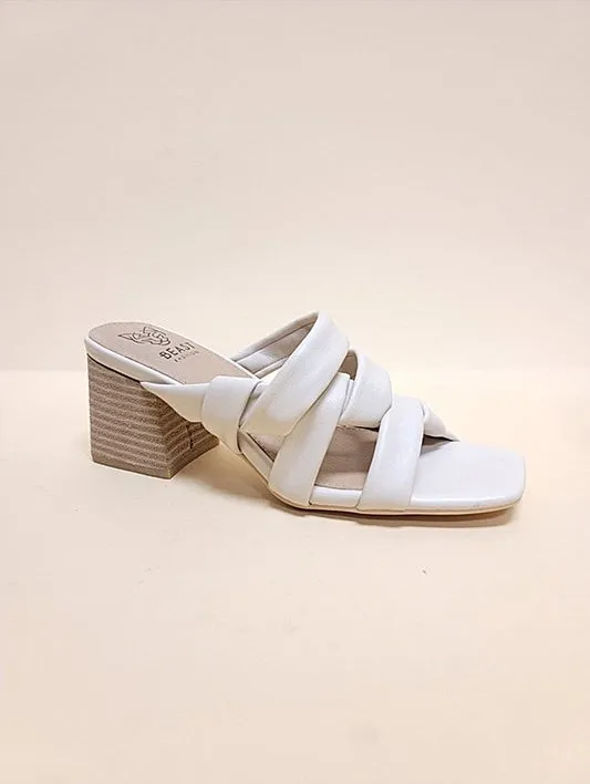 Georgette Open Toe Heel