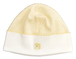 Giraffe Collection Yellow Check Hat