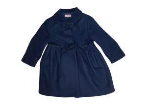 Girls Navy Coat