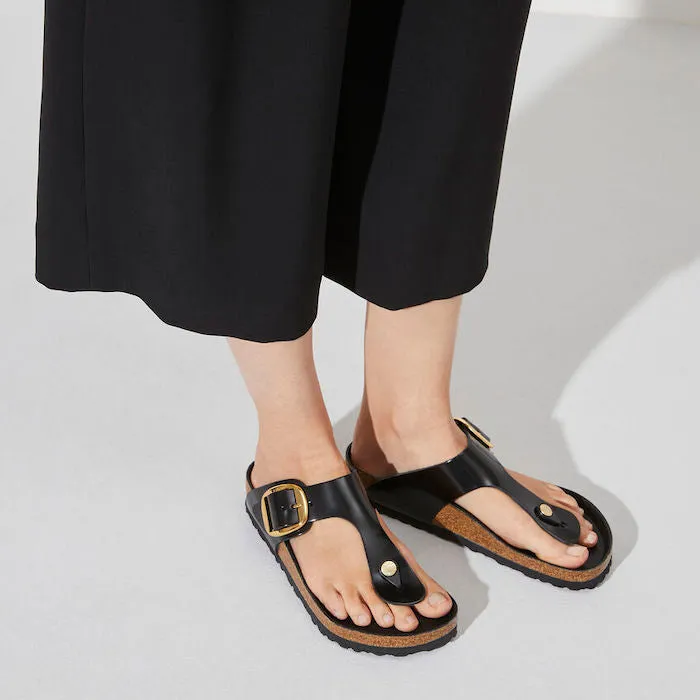 Gizeh Big Buckle - Black Patent