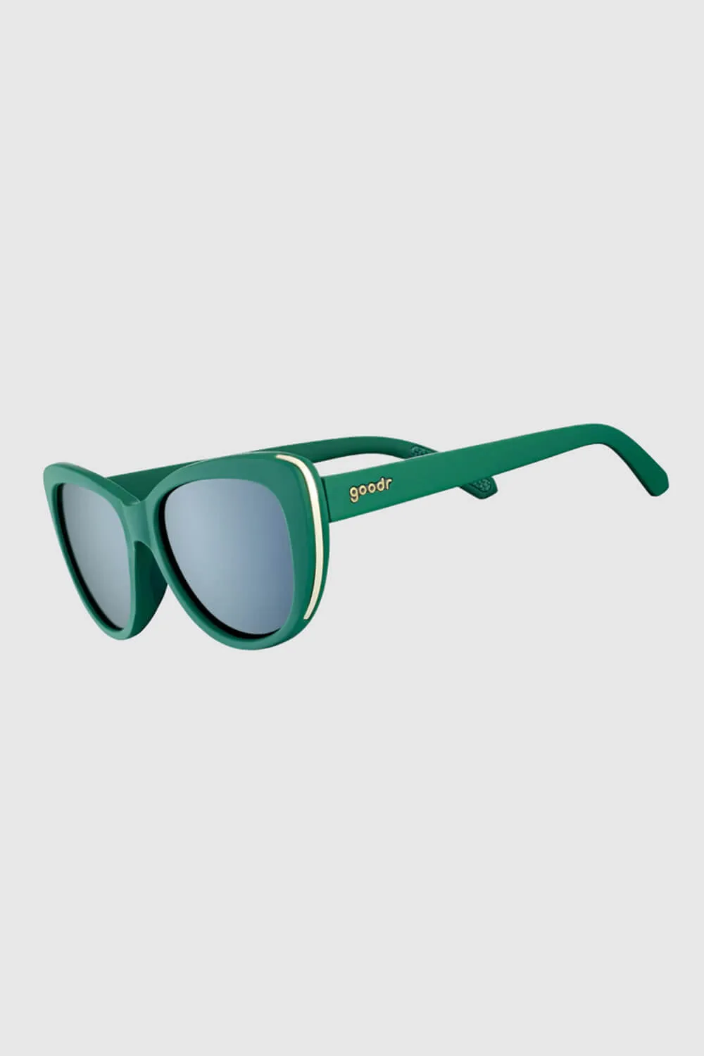 goodr Mary Queen Of Golf Sunglasses in Green | FRG-GR-GR1-RF