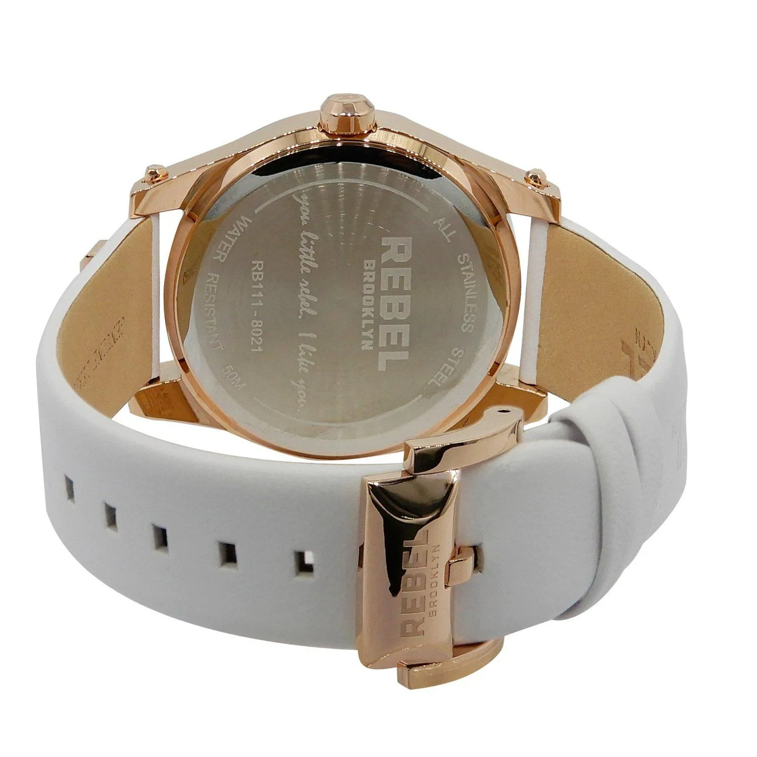 Gravesend White Dial Women's Watch