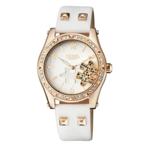 Gravesend White Dial Women's Watch