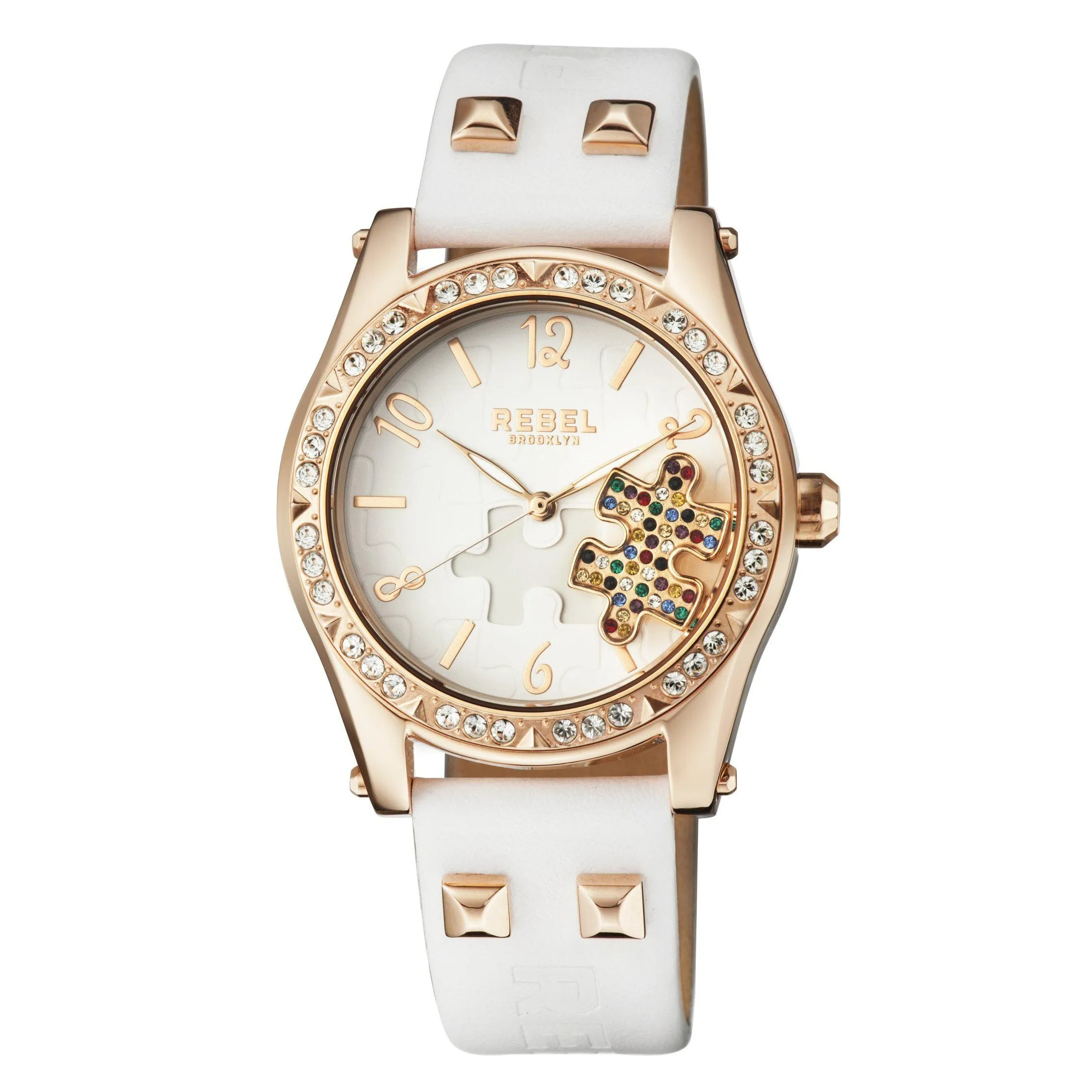 Gravesend White Dial Women's Watch