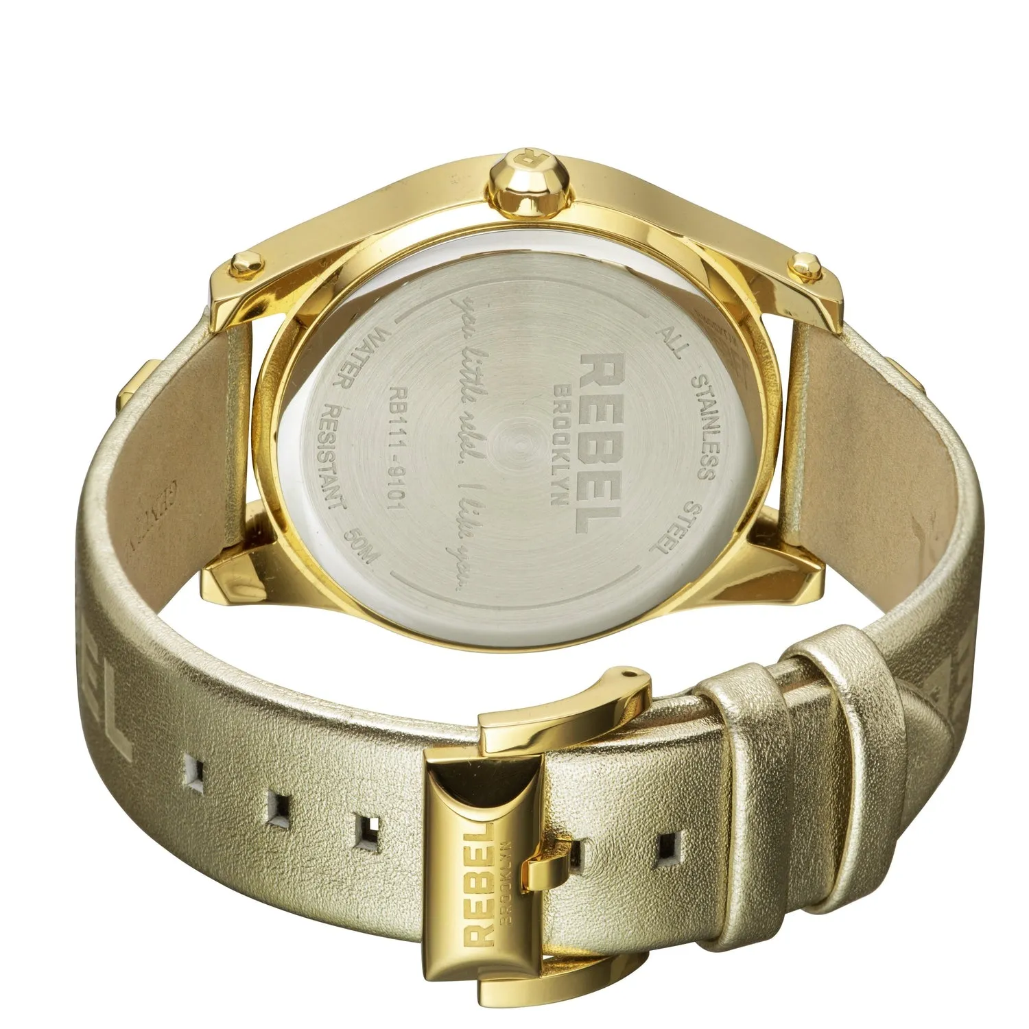 Gravesend Yellow Gold Dial Women's Watch