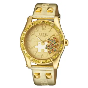 Gravesend Yellow Gold Dial Women's Watch