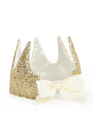 Great Pretenders - Gracious Gold Sequins Crown