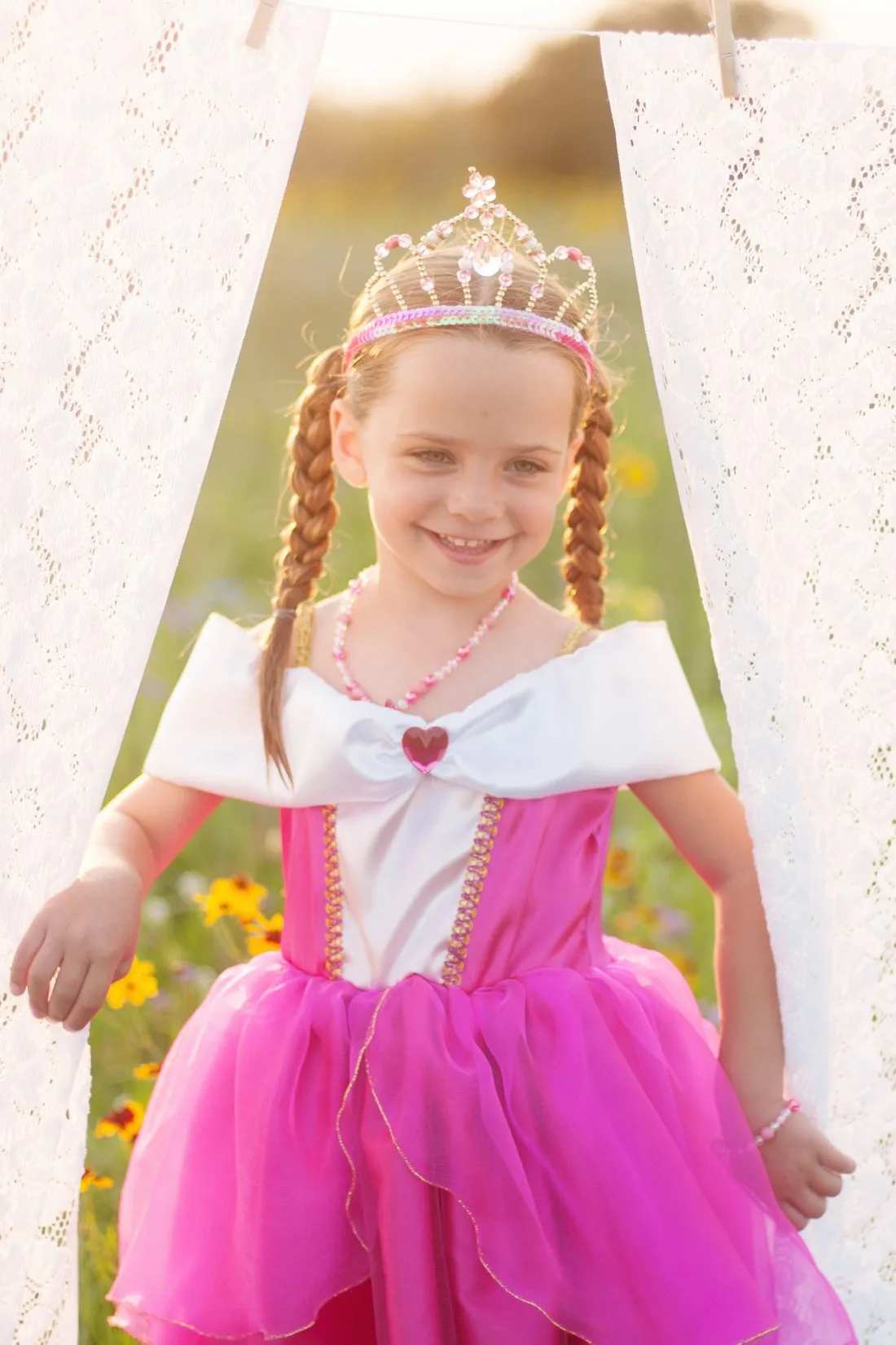 Great Pretenders - Pink & Gold Fairy Princess Tiara