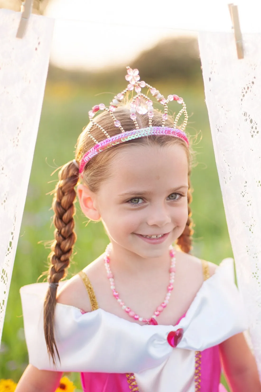 Great Pretenders - Pink & Gold Fairy Princess Tiara