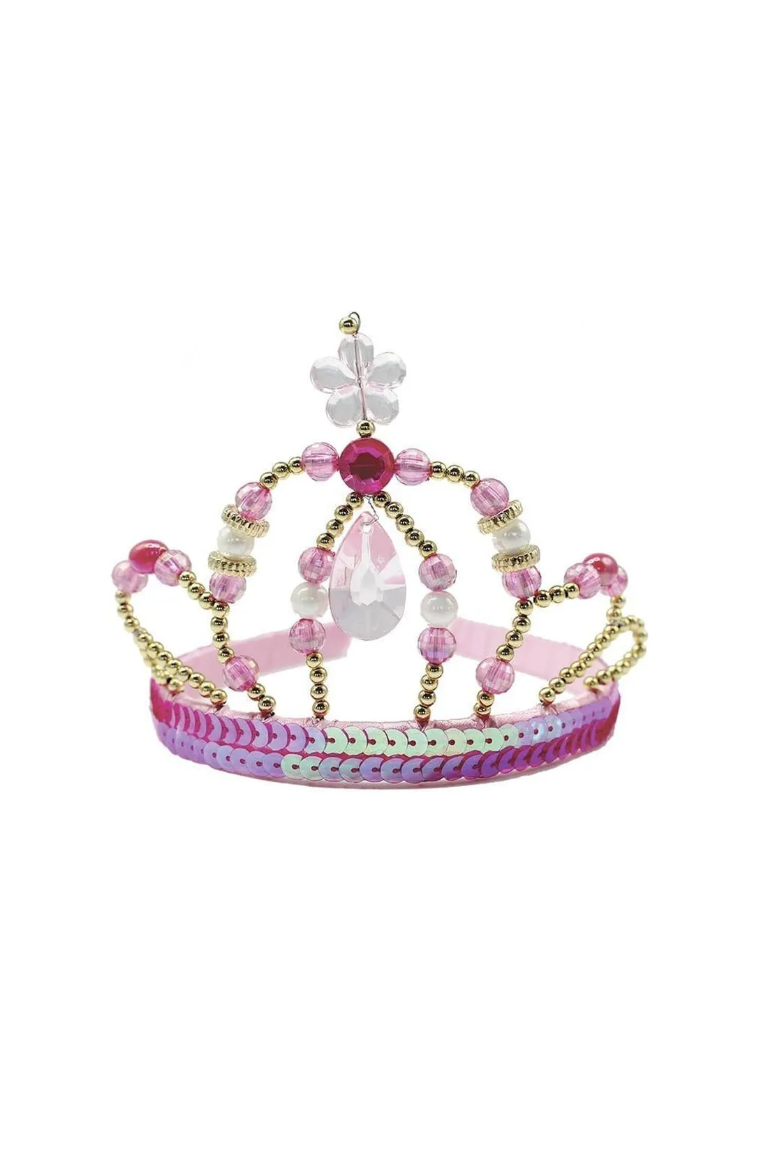 Great Pretenders - Pink & Gold Fairy Princess Tiara