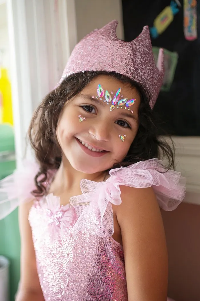 Great Pretenders - Precious Pink Sequins Crown