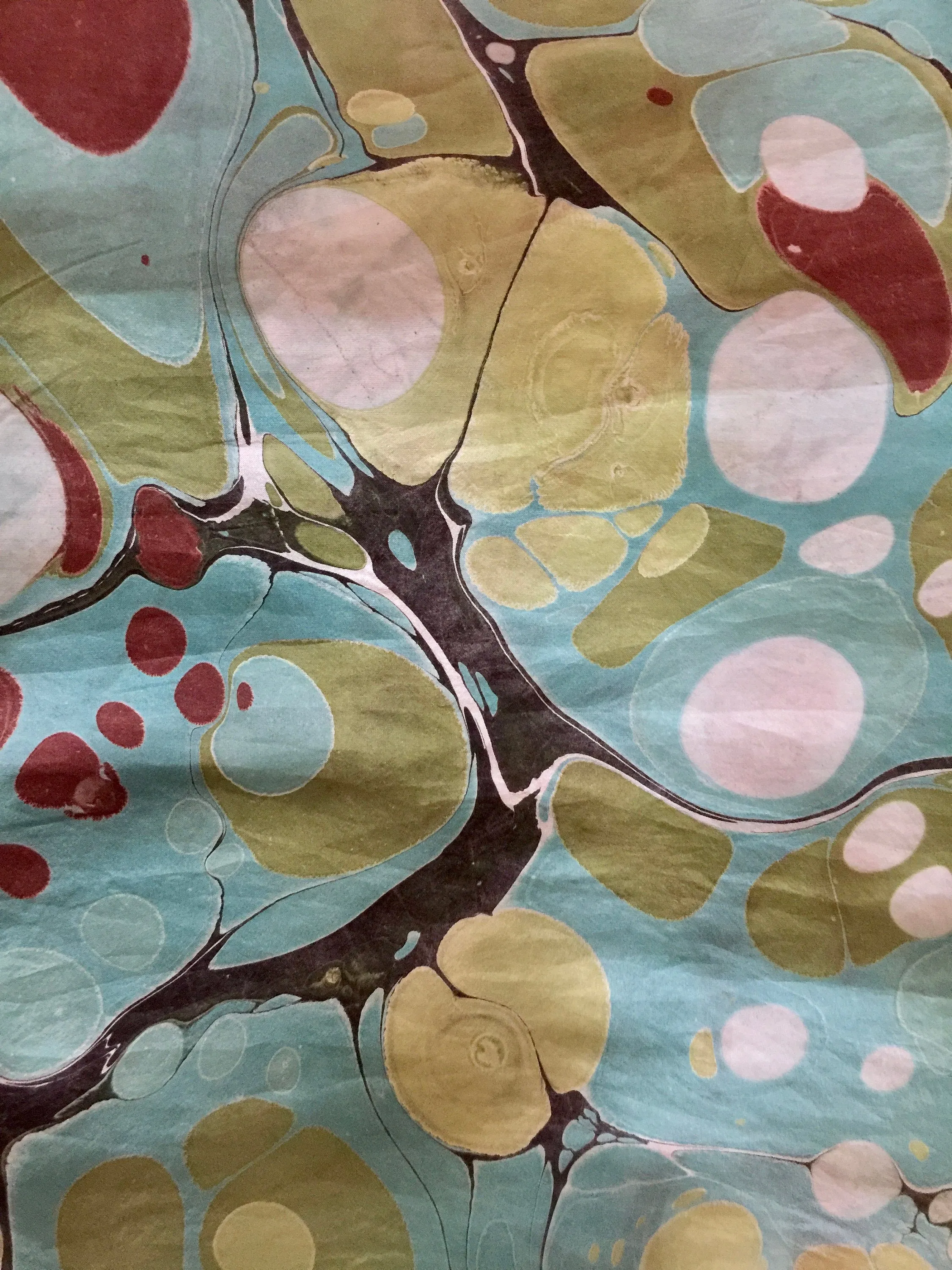 Green Stone.  Casual & fun!   Habotai Silk 14x72”