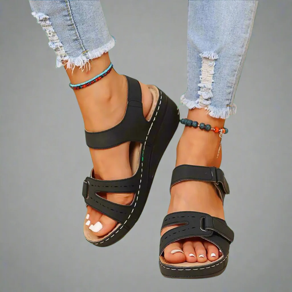 Gudula | Elegant Orthopaedic Sandals Made from Soft Premium Material for Pain-Free Summer Days