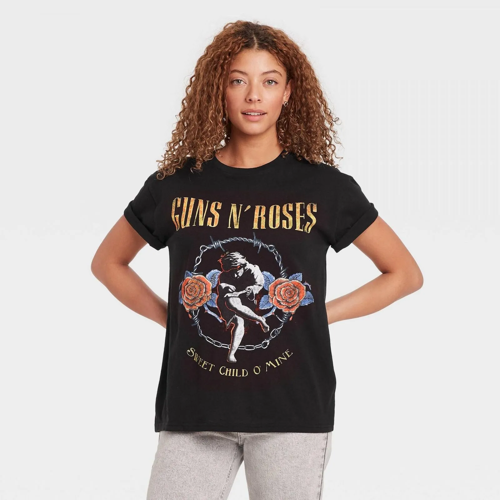 Guns N Roses Women's Guns n' Roses Short Sleeve Graphic T-Shirt