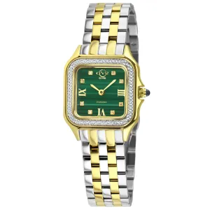 GV2 Milan Diamond Swiss Quartz - Malachite
