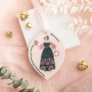 Handmade Feminist Icon Christmas Decoration