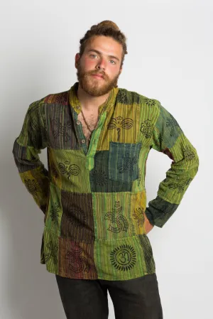 Handmade Green Nepalese Shirt