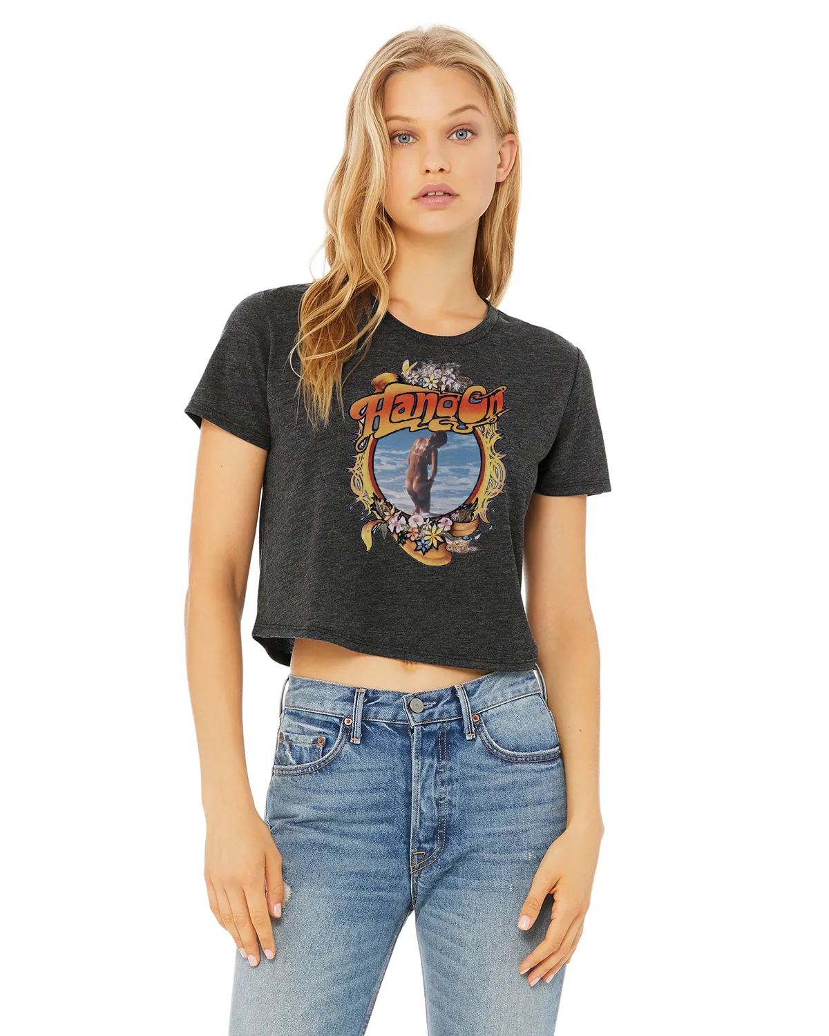 Hang-On Surf | Women's Crop Tee