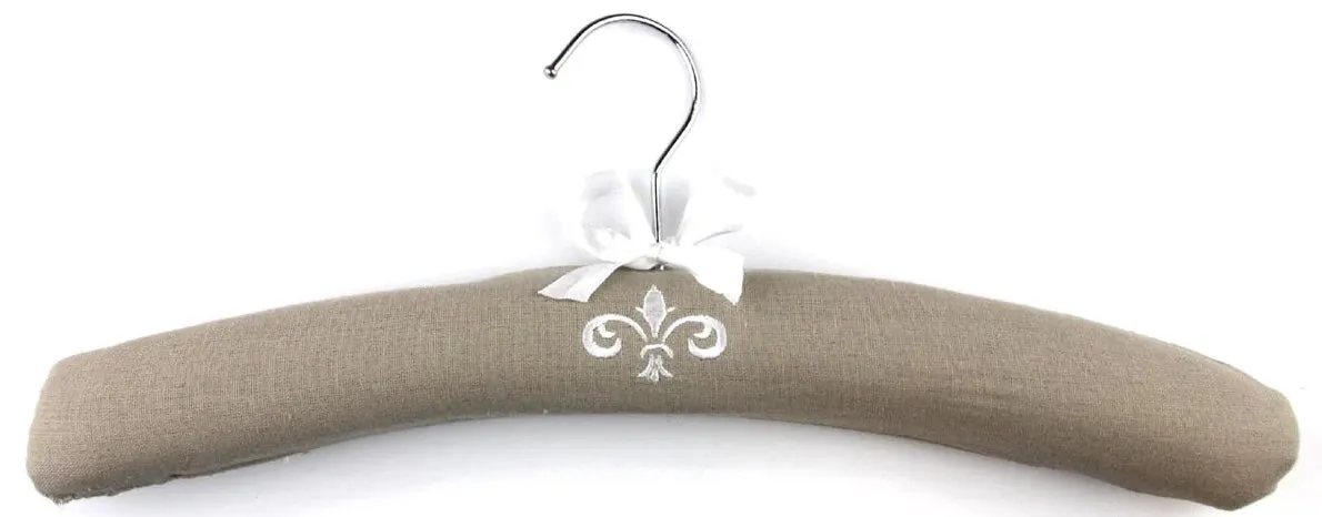 Hanger Fleur De Lis/Accessory Pocket Oat