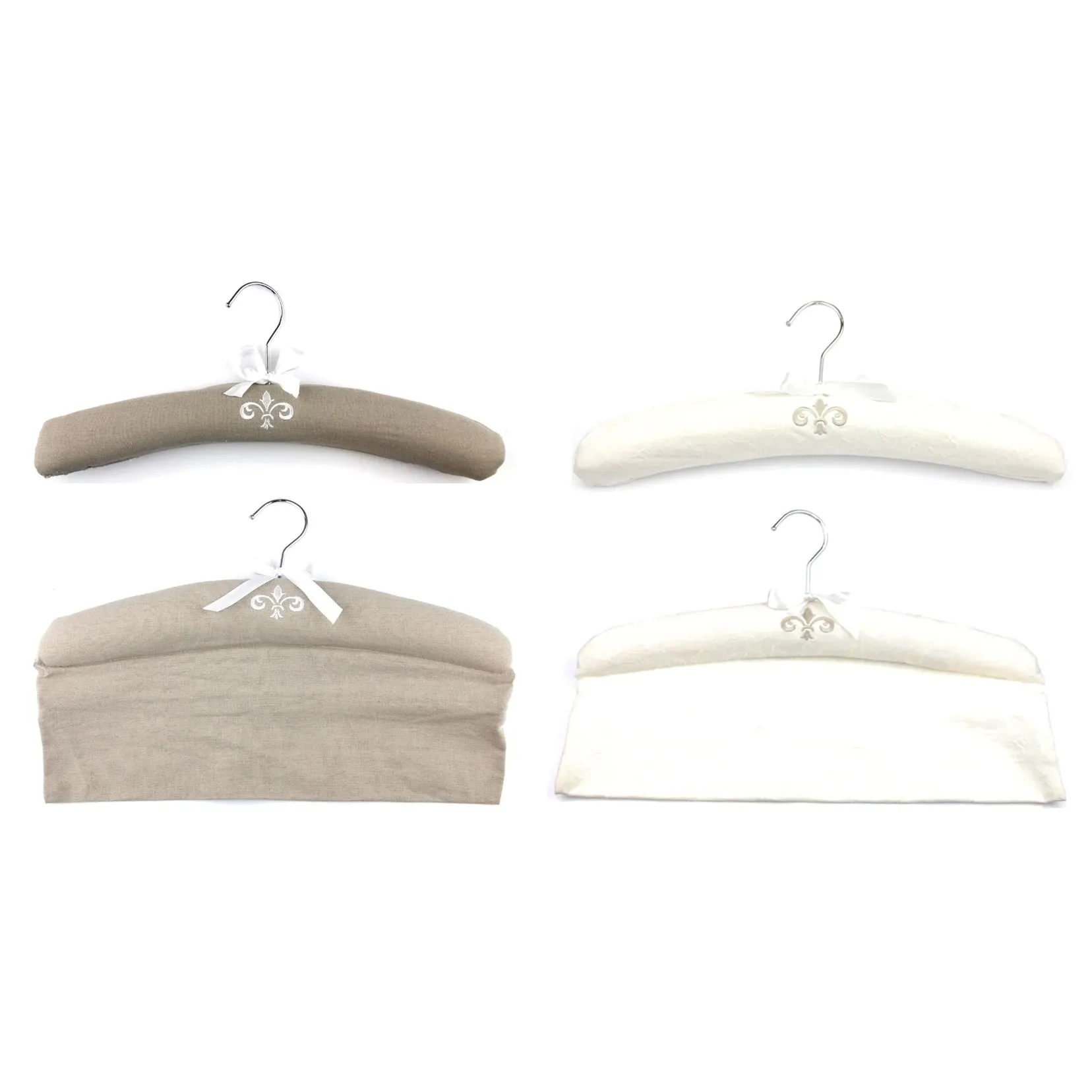 Hanger Fleur De Lis/Accessory Pocket Oat