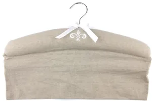 Hanger Fleur De Lis/Accessory Pocket Oat