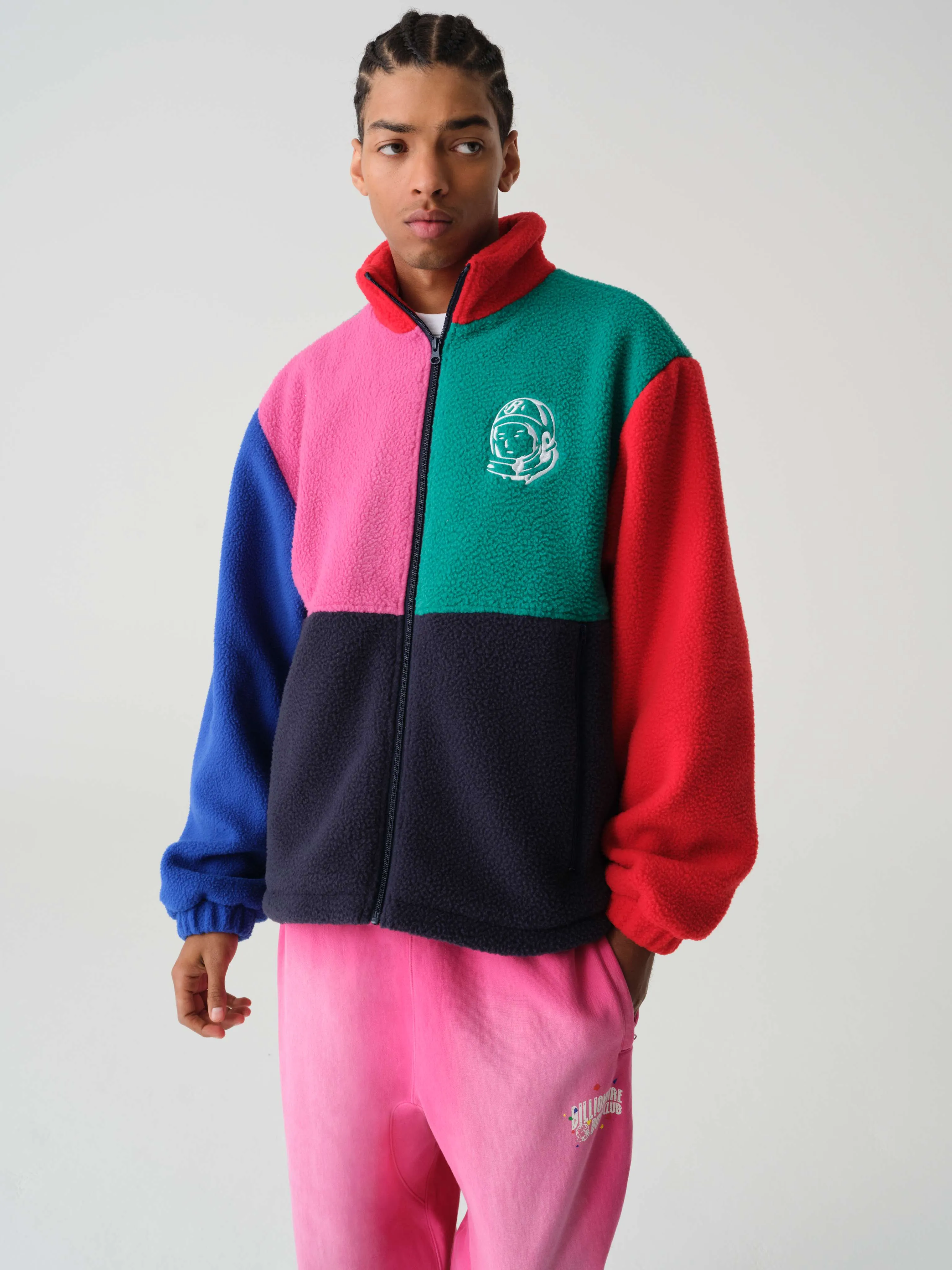 Heart & Mind Colour Block Fleece Jacket