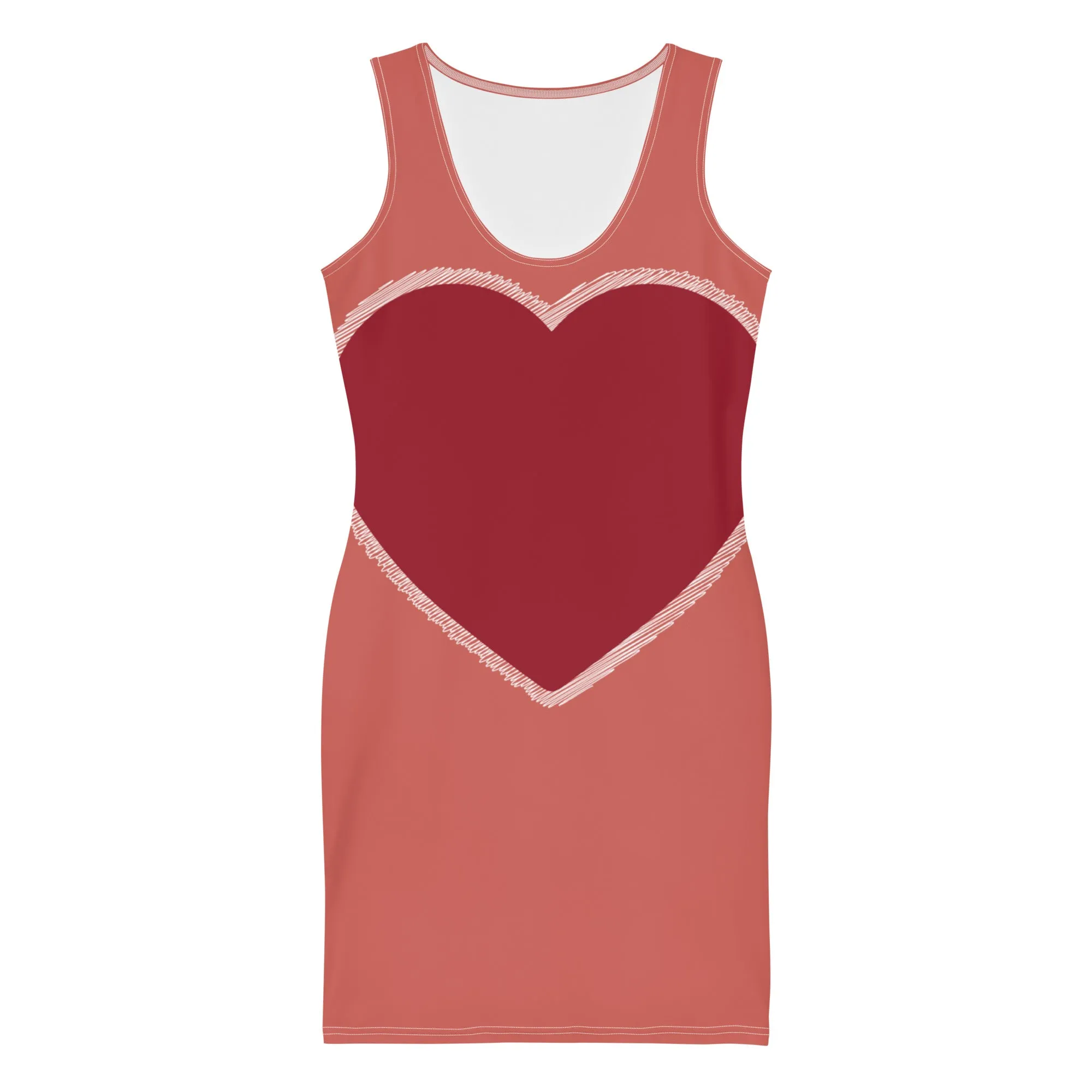 Heart - Inspired By Taylor Swift - Sustainably Made Dress