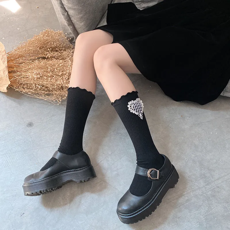 Heart Lace Socks