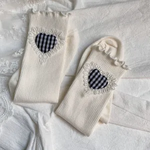 Heart Lace Socks