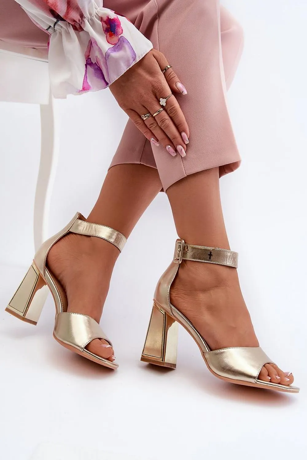 Heel sandals