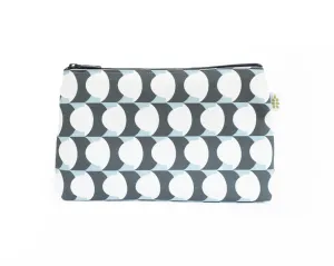 Hercule Zipper Pouch – Powder Blue (10" x 6" x 3")