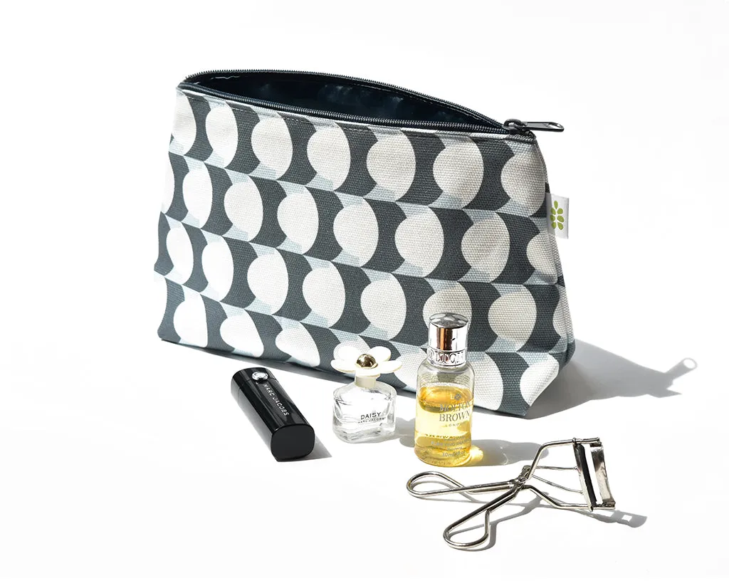 Hercule Zipper Pouch – Powder Blue (10" x 6" x 3")