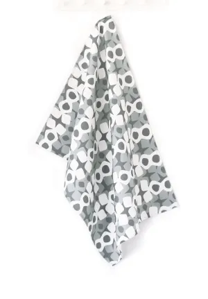 Hoop Linen Cotton Tea Towel (18.5x25) – Seafoam