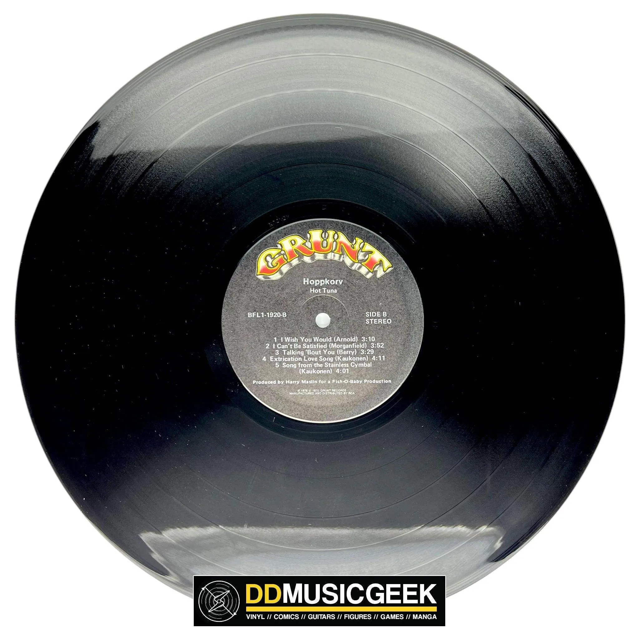 Hot Tuna: Hoppkorv (LP, Album, Ind)