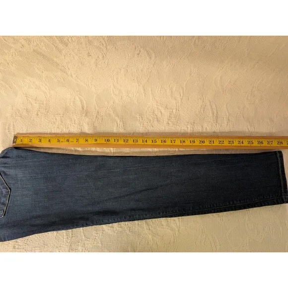 Hudson Collin Mid Rise Faded Skinny Jeans Women 27 Flap Pocket British Y2K