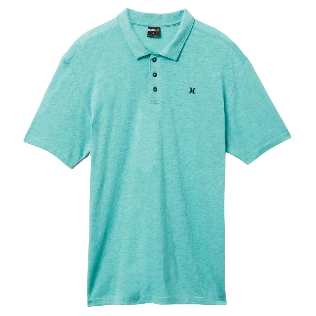 Hurley Ace Vista Polo Shirt - Aura Green Heather