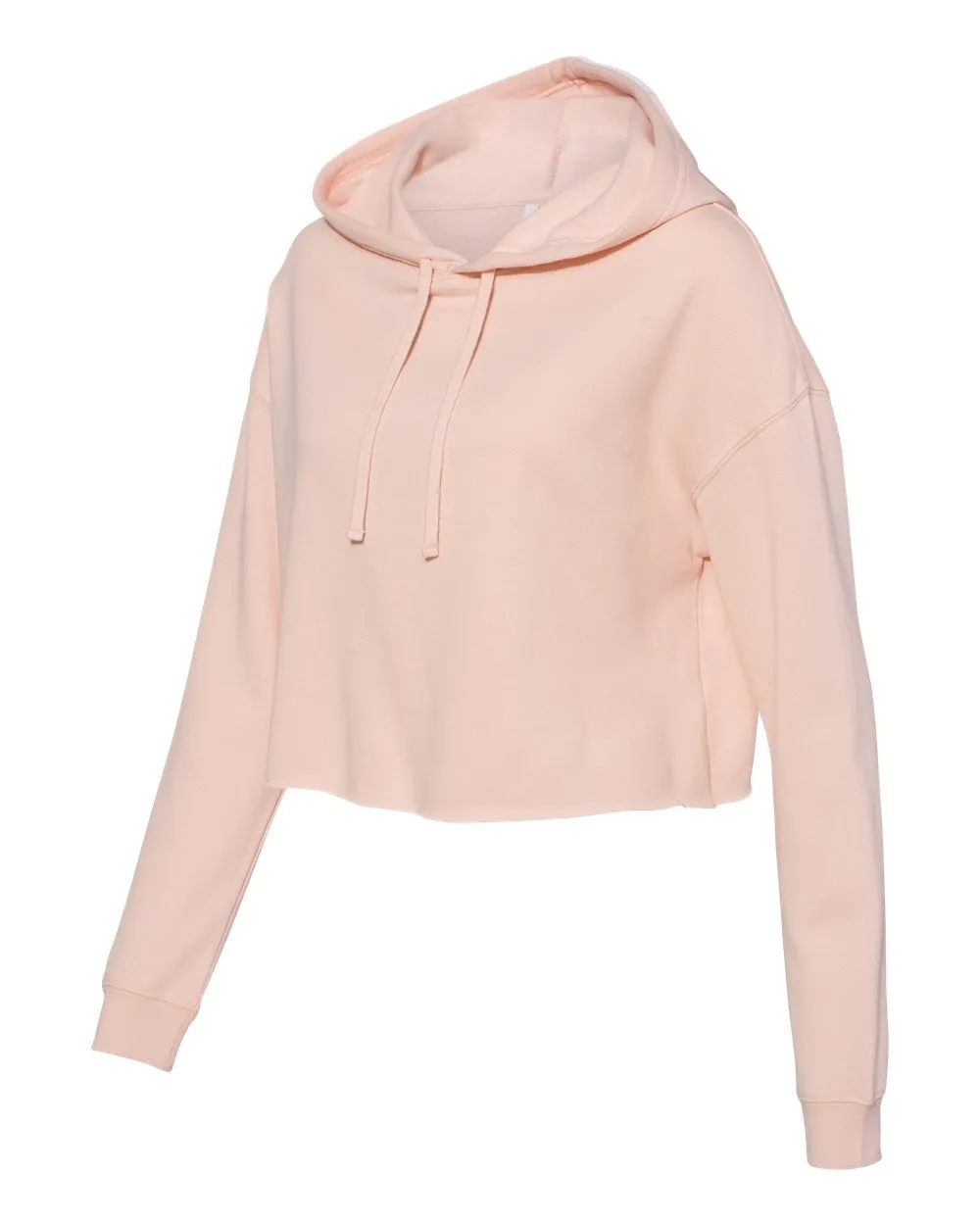 Independent Trading Co. - Women's Lightweight Cropped Hoodie Blush