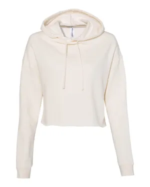 Independent Trading Co. - Women's Lightweight Cropped Hoodie Bone