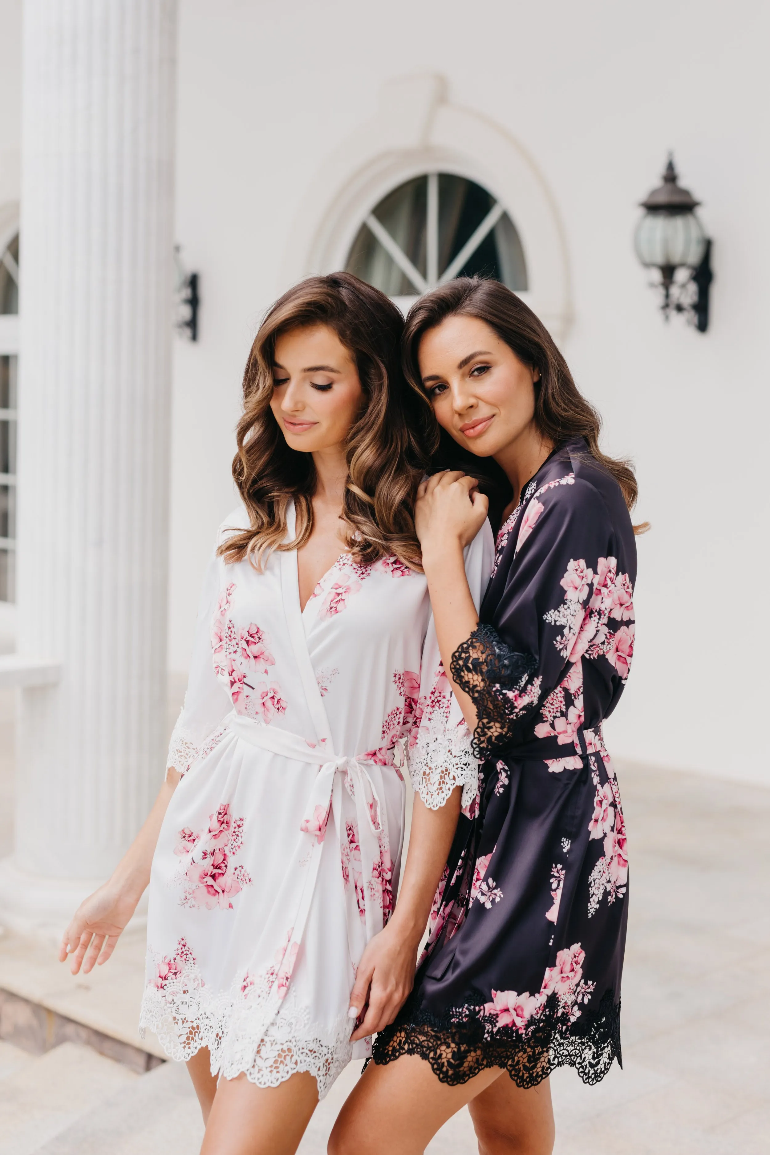 Ivana Bouquet De Fleur Printed Robe