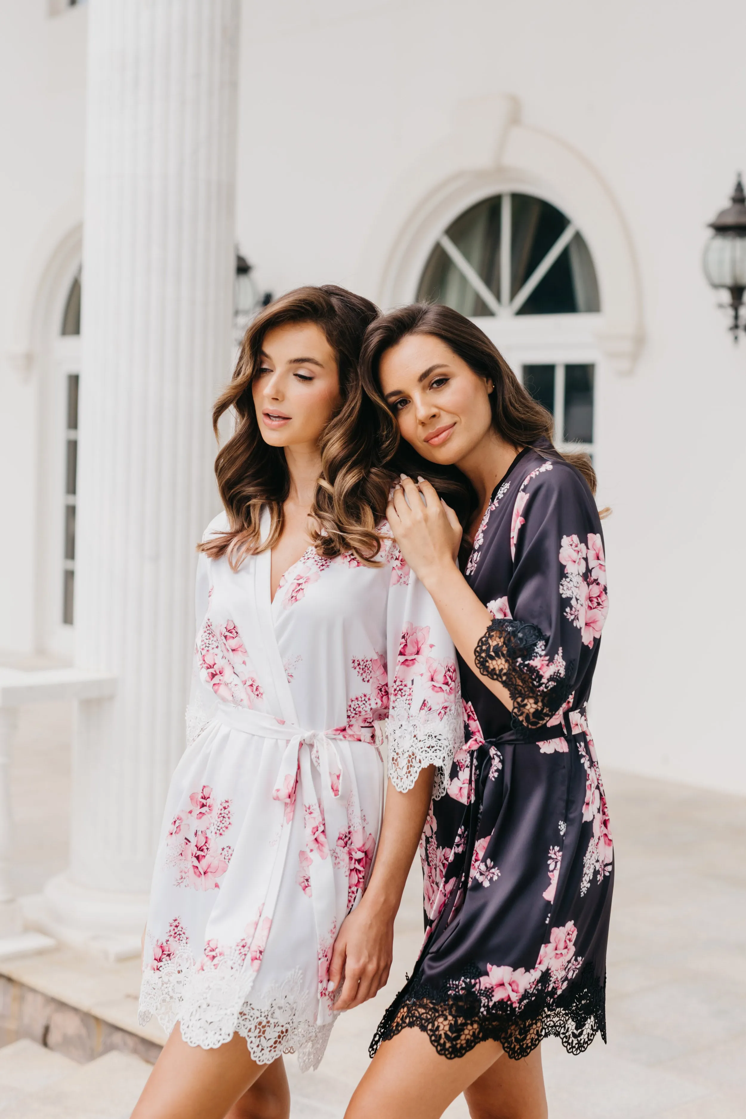 Ivana Bouquet De Fleur Printed Robe
